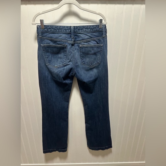 Gap 1969 Long & Lean Medium Tint Sz 27/4 Women's Blue Jeans - Picture 2 of 8